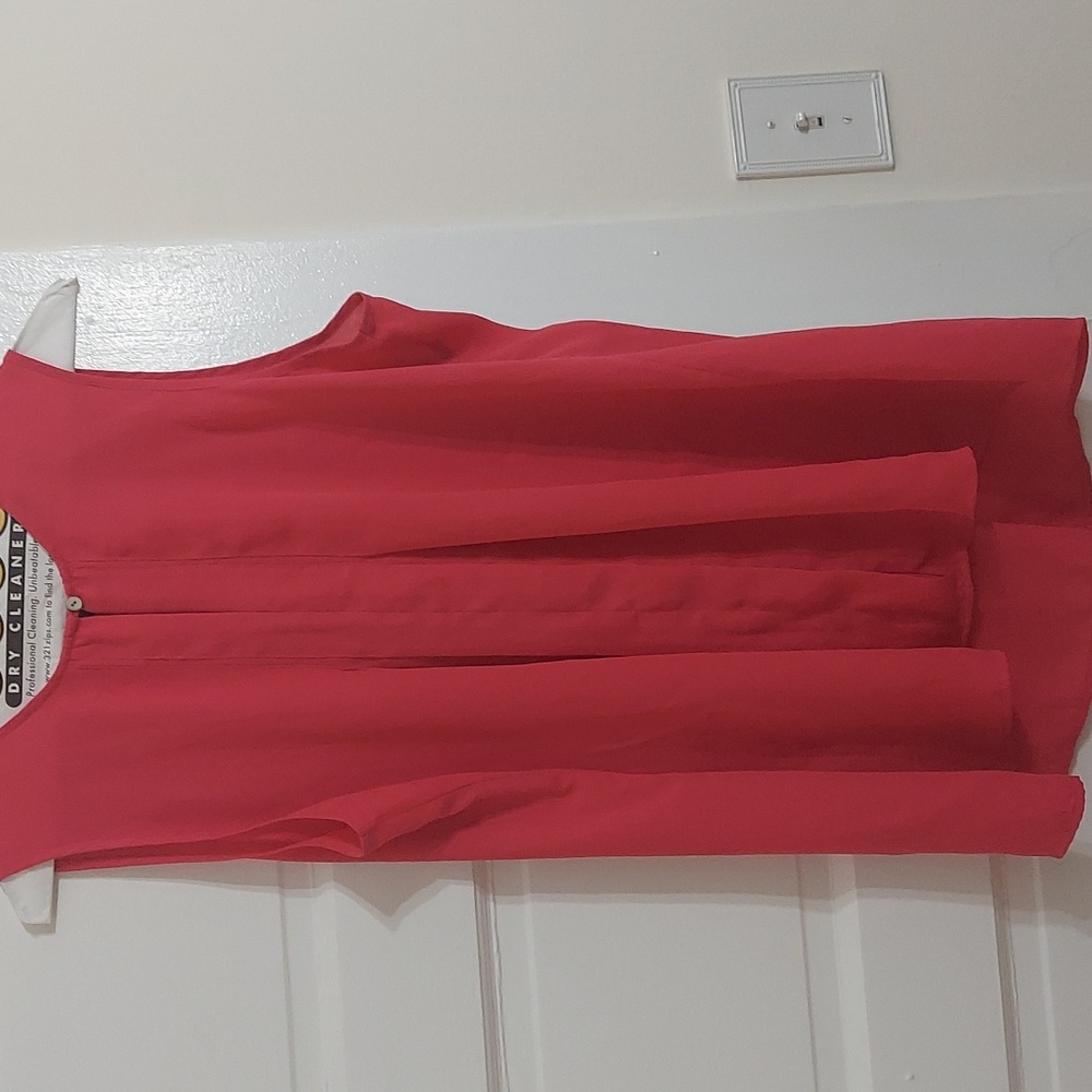 Pink large woman blouse